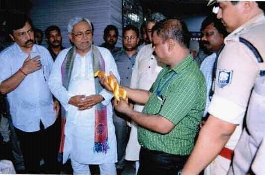 CM Nitish Kumar's Visit